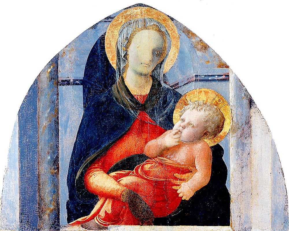 Fig. 14: The Virgin and Child attributed to Filippo Lippi, ca. 1437-38 (Utah Museum of Fine Arts)