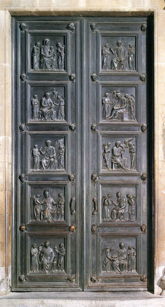 Fig. 19: Bronze doors for the New Sacristy of the Florence Cathedral, 1446-75