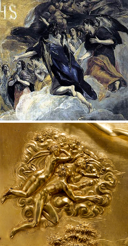 03 Greco _ Adoration Name of Jesus _ Guglielmo della Porta _ Mount Calvary