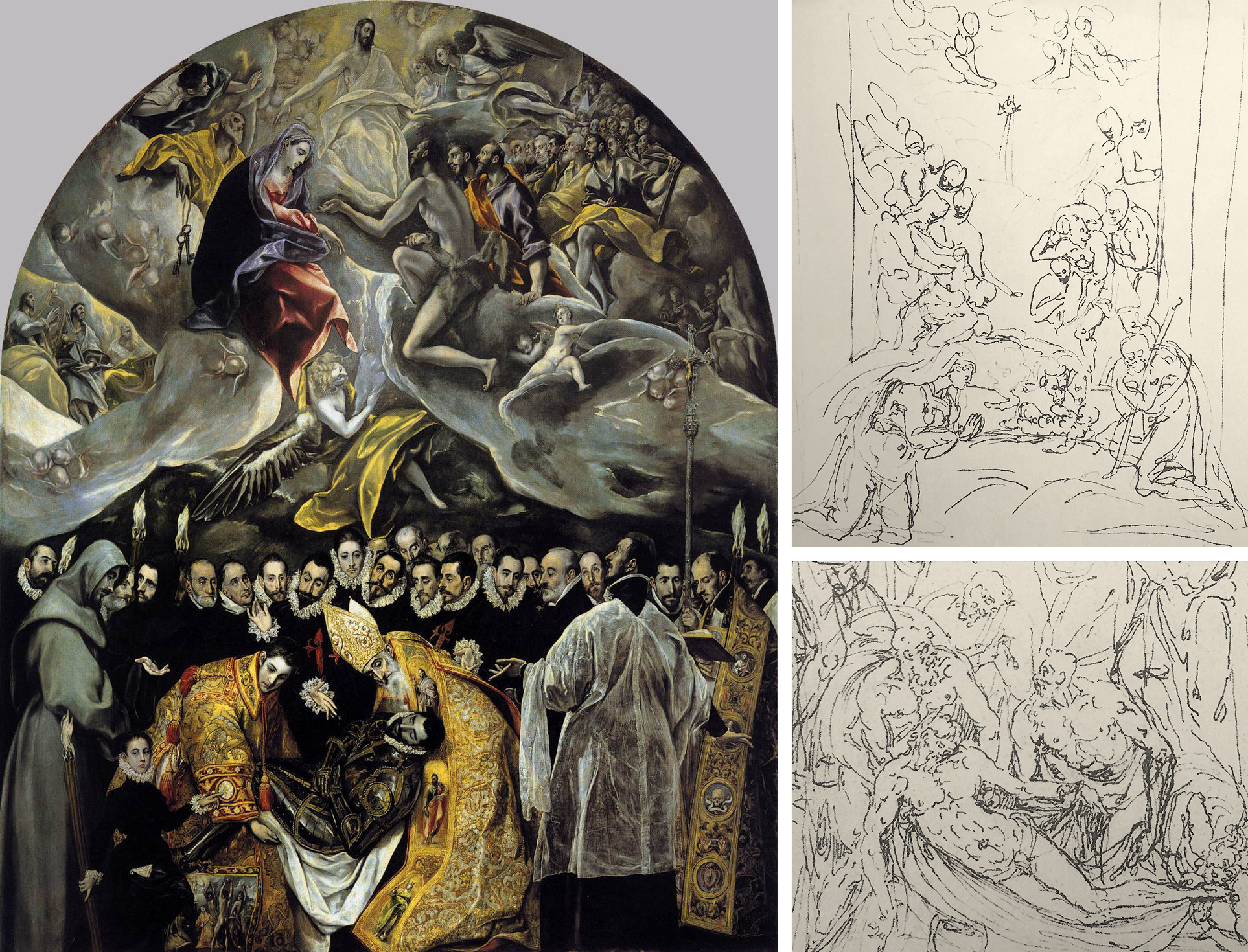 06 El Greco _ Burial Orgaz 01
