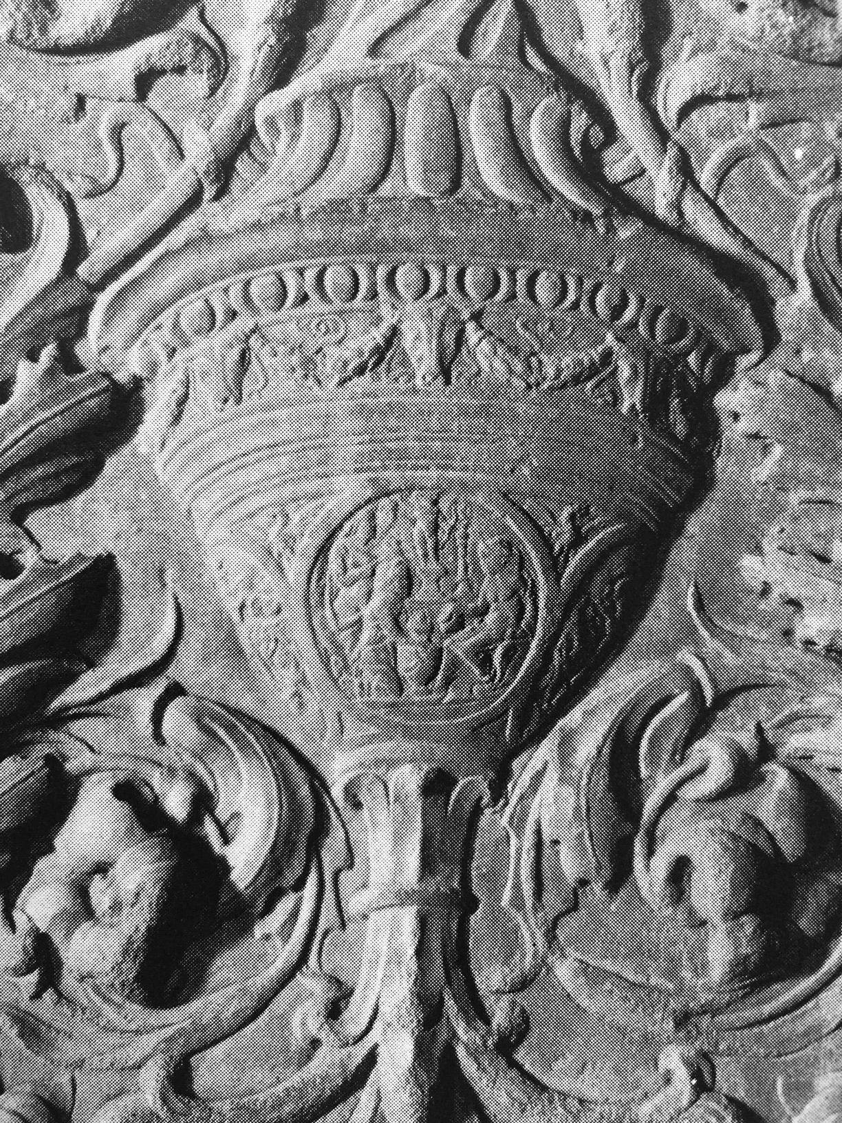 Castello Sforzesco _ carved marble panel of a candelabraum _ ca 1478-80 by Giovanni Antonio Amadeo _ detail