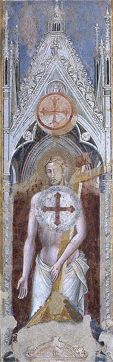 Spinello Aretino fresco San Francesco in Arezzo