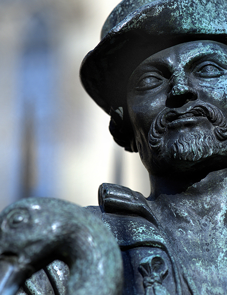 The identity of Nuremberg’s Gänsemännchenbrunnen or Geeseman&nbsp;Fountain