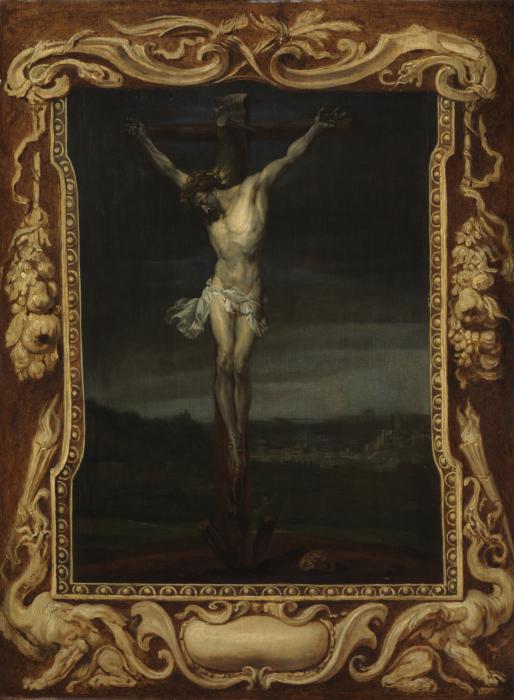 Fig. 3 – Oil on canvas painting of the Crucifixion attributed to Anthony van Dyck, ca. 1630-32 Courtauld Institute, UK, inv. P.1947.LF.107